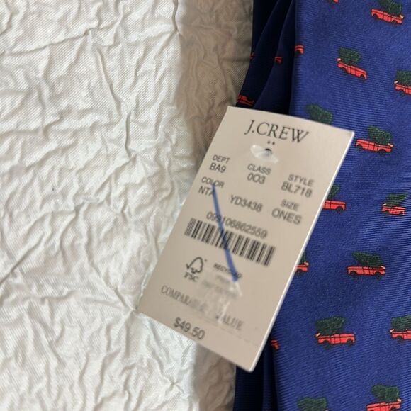 New J. Crew Holiday Tie - Picture 3 of 5